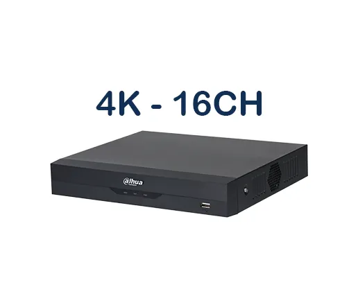 جهاز تسجيل كاميرات انلوك داهوا 4k - 16ch