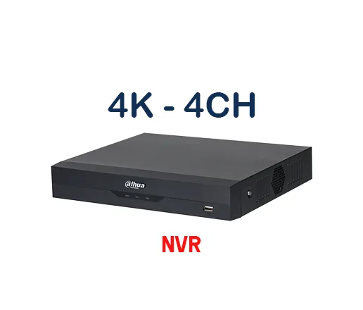 جهاز تسجيل كاميرات دهوا اي بي ip 4k 4ch